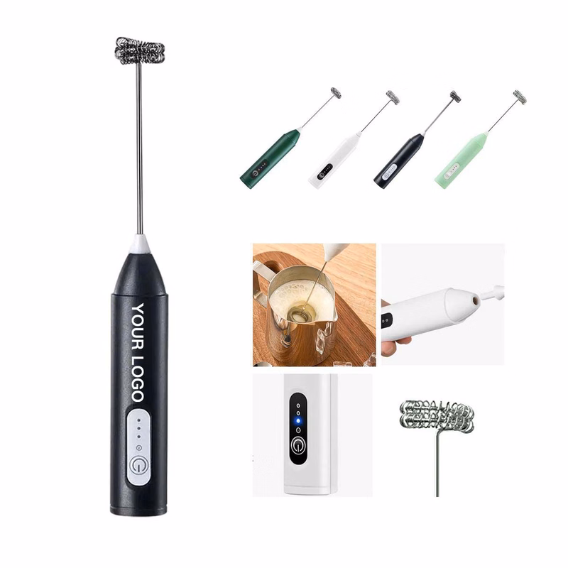 Portable Milk Frother with USB Type C Charging