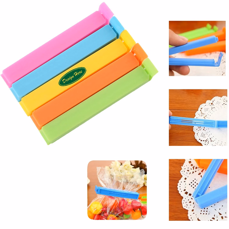 MOQ 50PCS Plastic Food Bag Sealing Clip