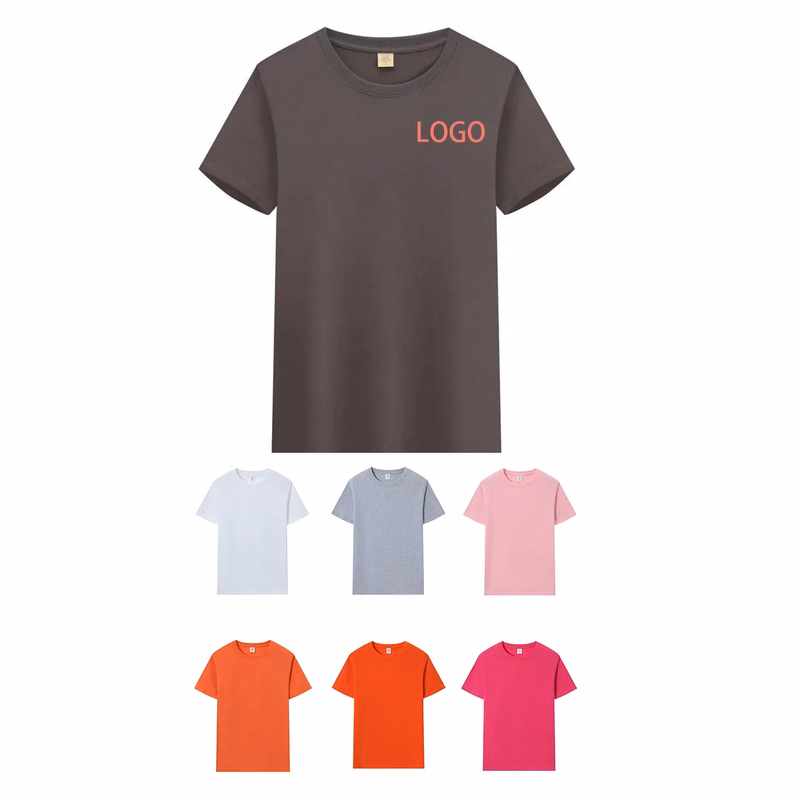 Combed Cotton Crew-Neck Advertising T-Shirt
