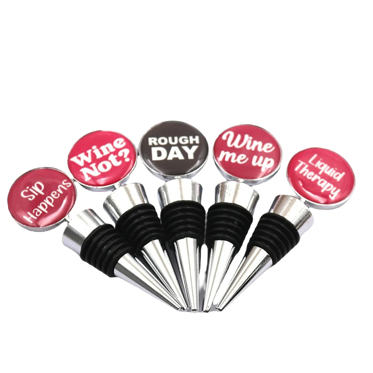 Champagne Stopper for Wine Bottles - Bar Accessory - MOQ 100 1