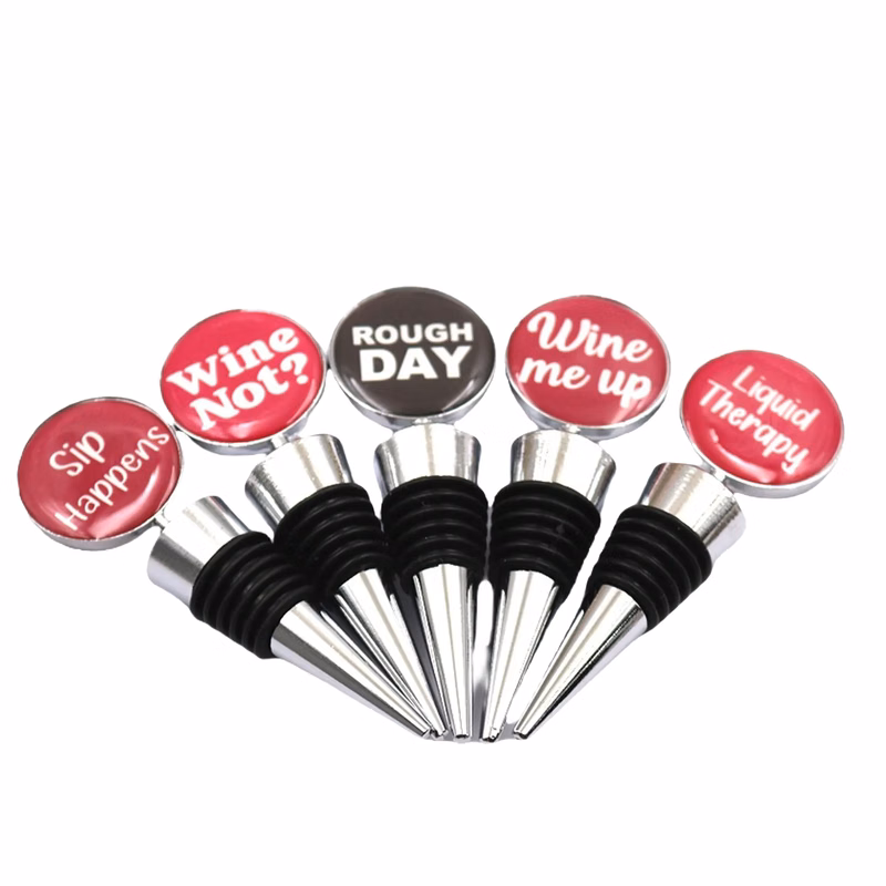 Champagne Stopper for Wine Bottles - Bar Accessory - MOQ 100