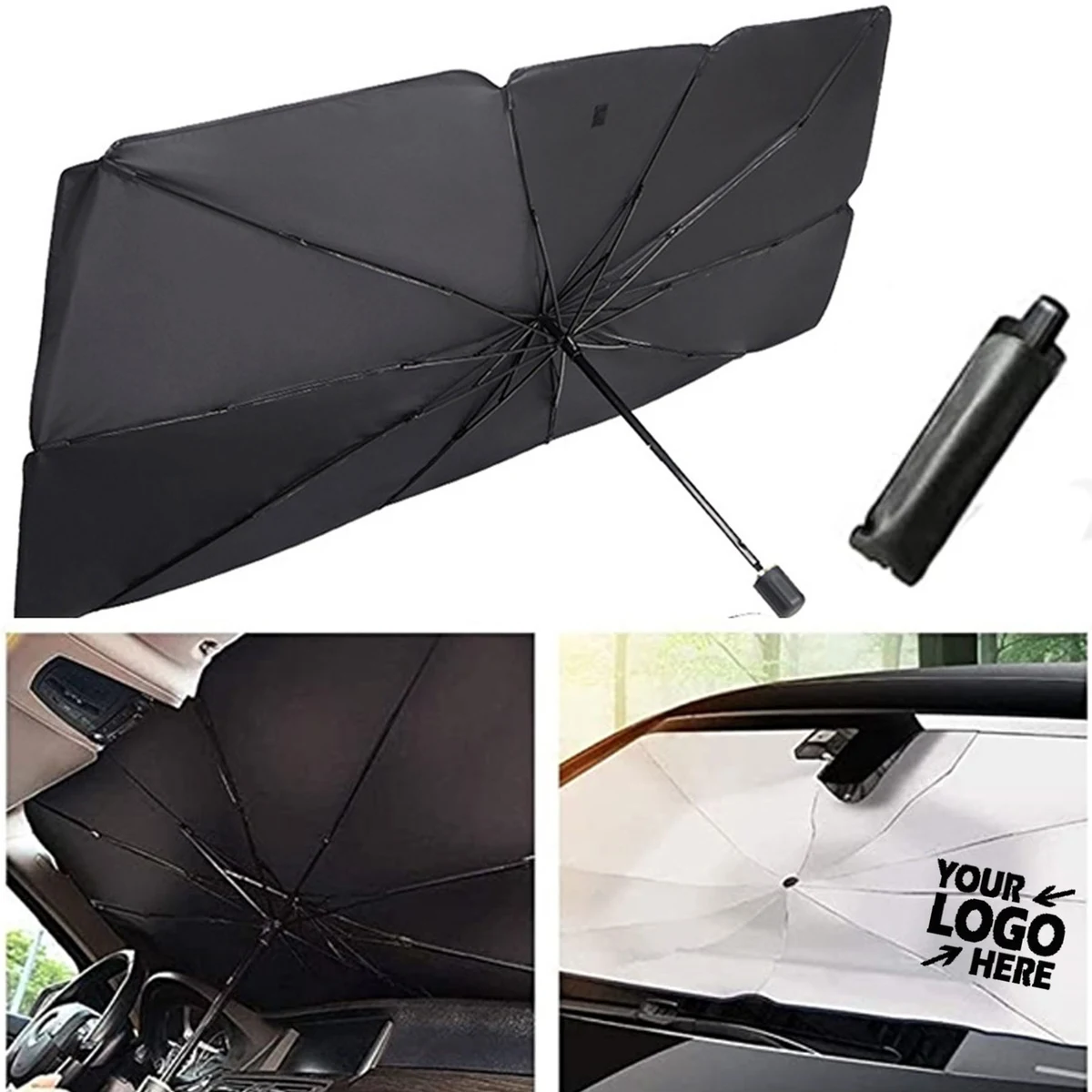 Vehicle Windshield Sun Umbrella 1