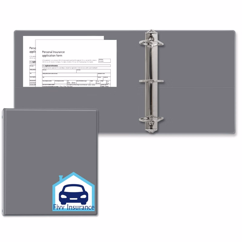 2 1/2" Classic Angle D Ring Binder