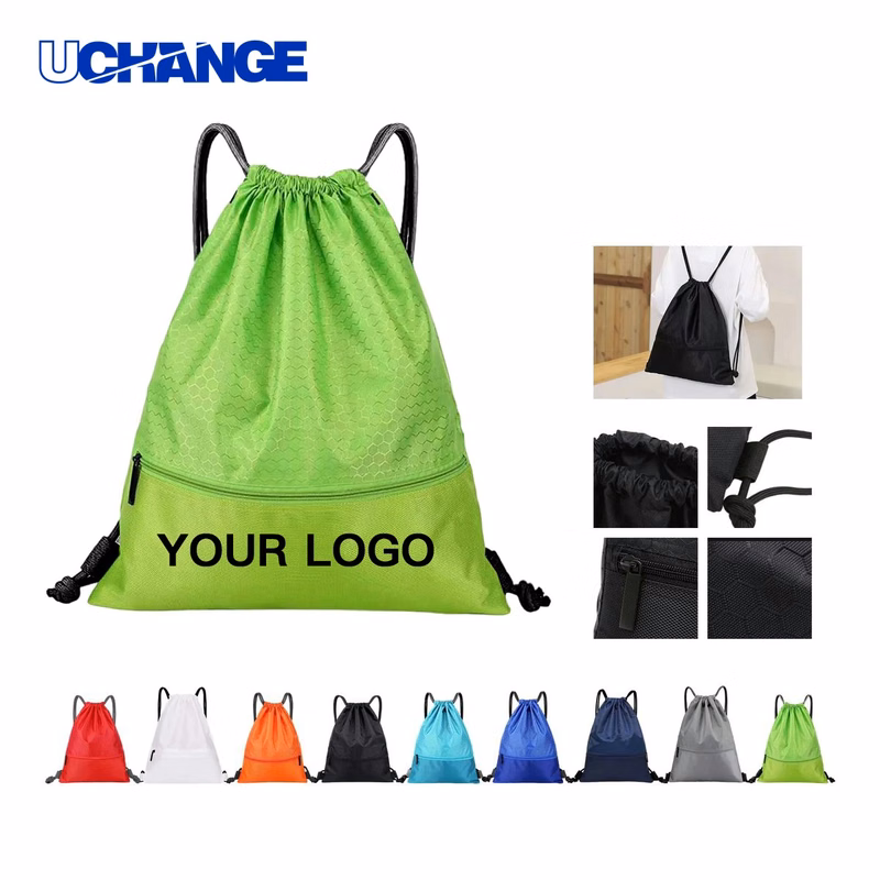 Oxford Drawstring Bag Backpack Spacious Interior Design