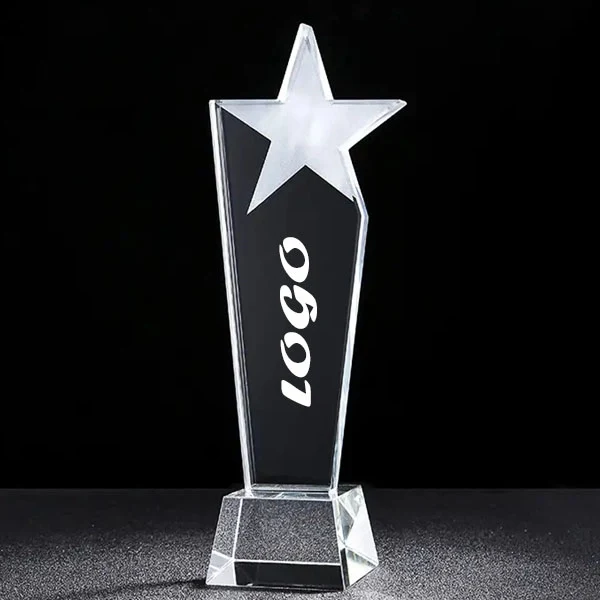Crystal Clear Star Trophy Gifts 1