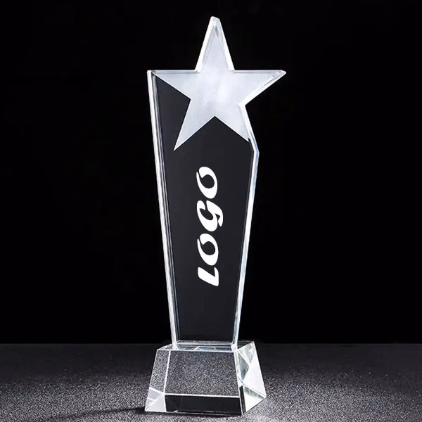 Crystal Clear Star Trophy Gifts