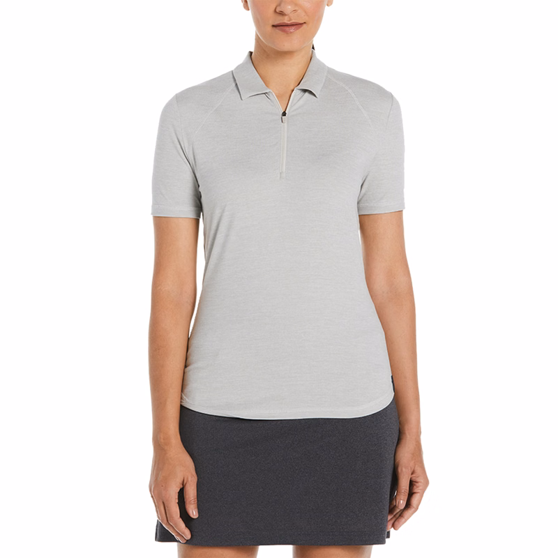 Ladies Double Knit Polo Shirt