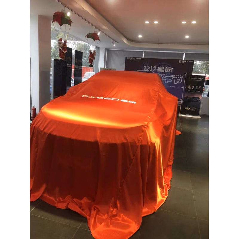 Silk Imitation Fabric Car Unveiling Cloth