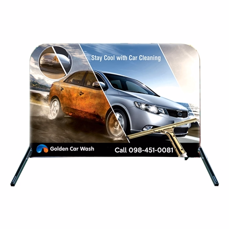 FrameTrex™ trade show banner 59"W x 39"H