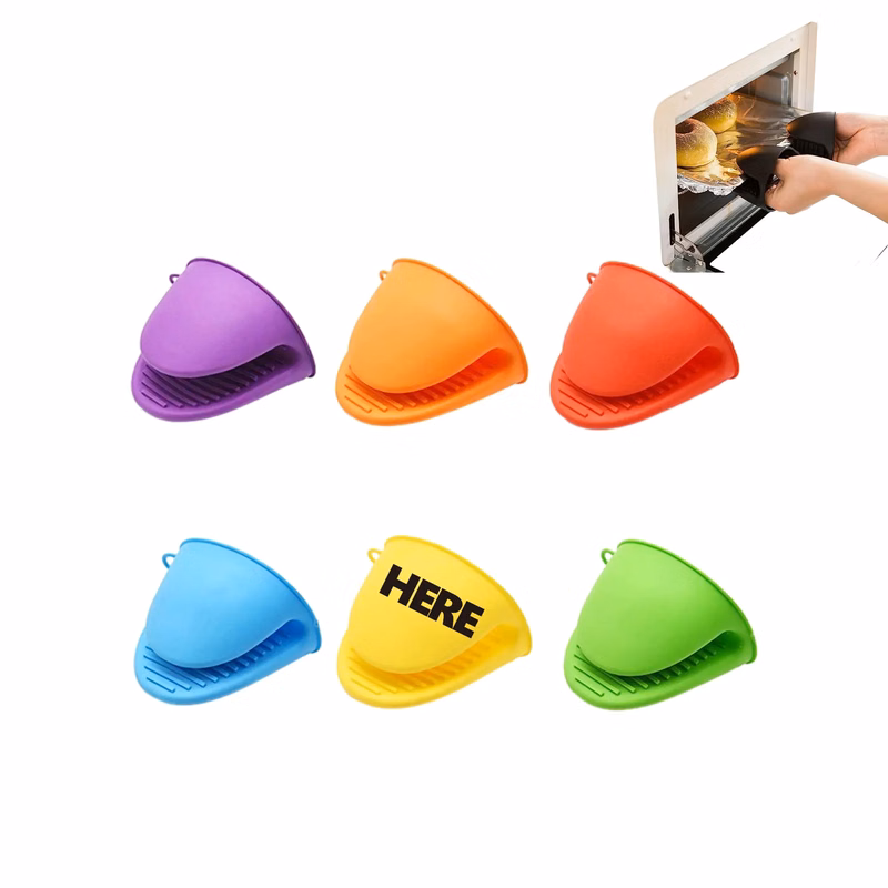 Kitchen Heat Insulation Silicone Glove Clip MOQ 100PCS