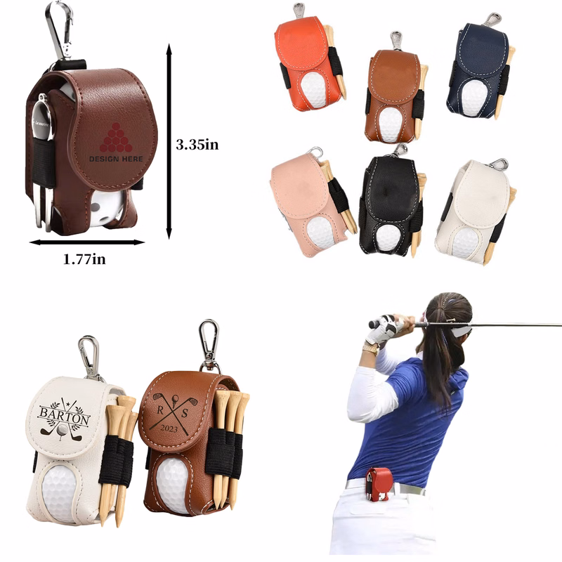 Waist Mount Golf Ball Carrier