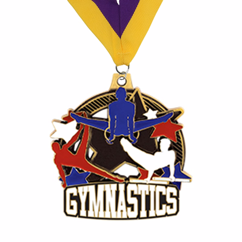 Zinc Alloy Soft Enamel Medal (Simports)