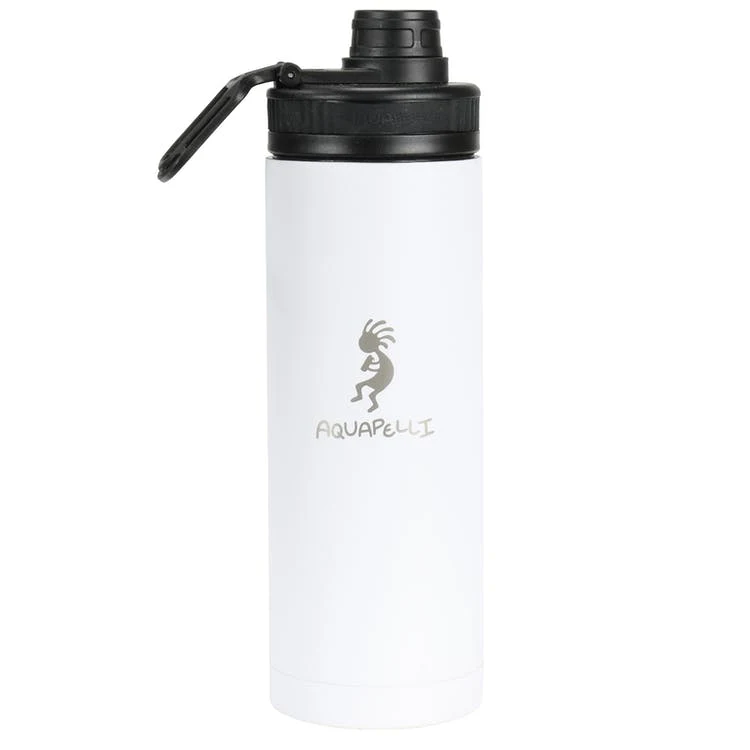 Vacuum Insulated Water Bottles with Spout - 18 oz White 1