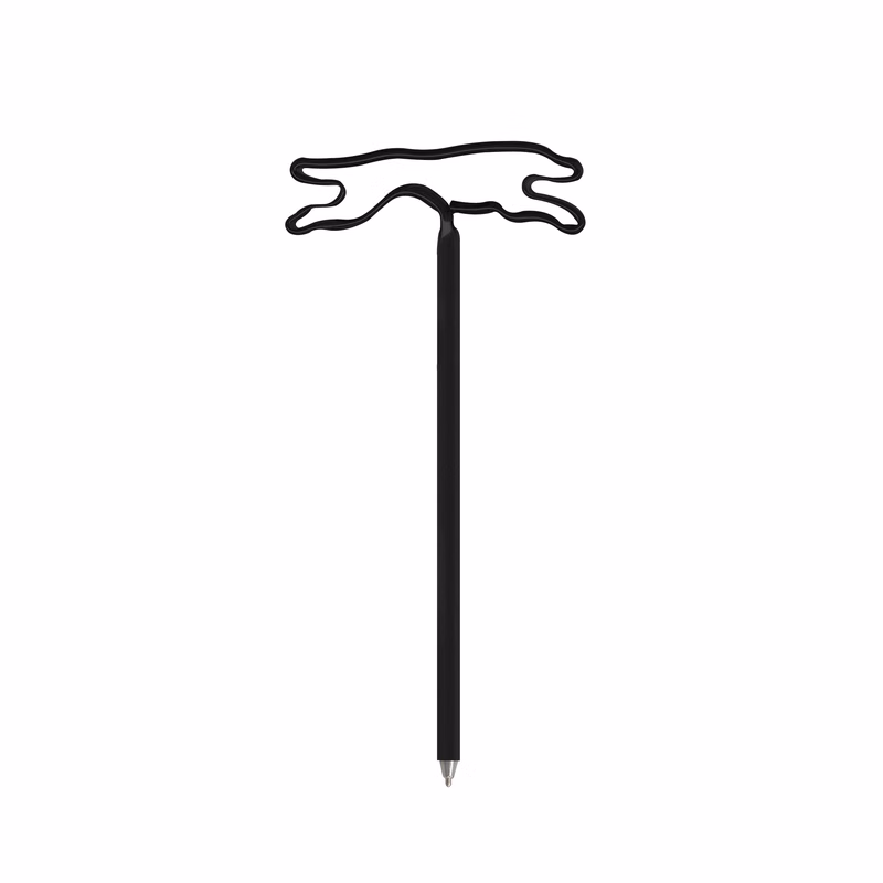 Dog Greyhound Inkbend Standard, Bent Pen