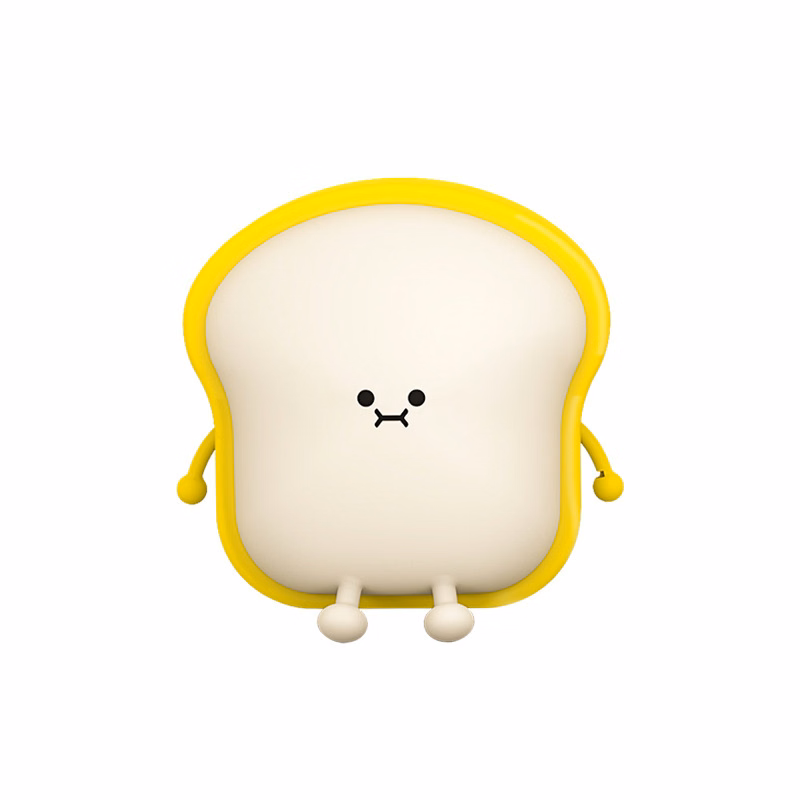 Customizable Silicone Toast Night Light