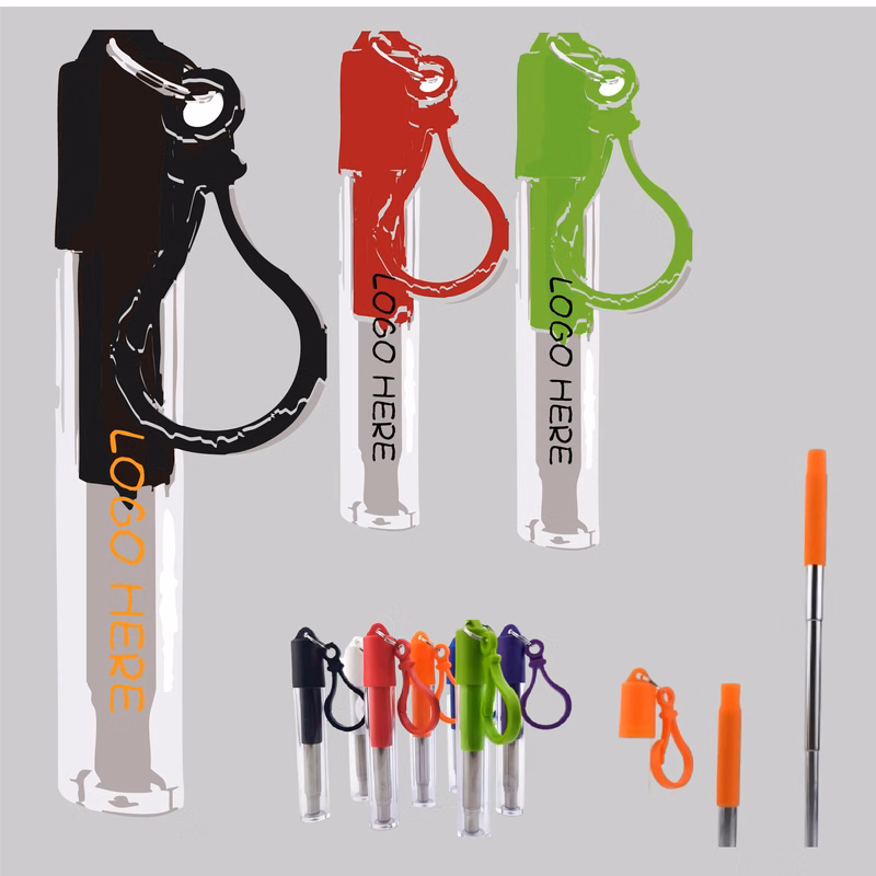 Telescopic Drinking Straw Kit