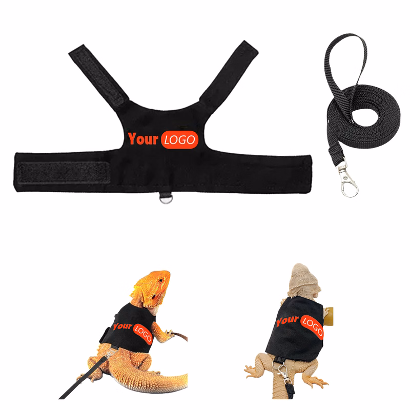 Anti-escape Adjustable Lizard Reptile Harness