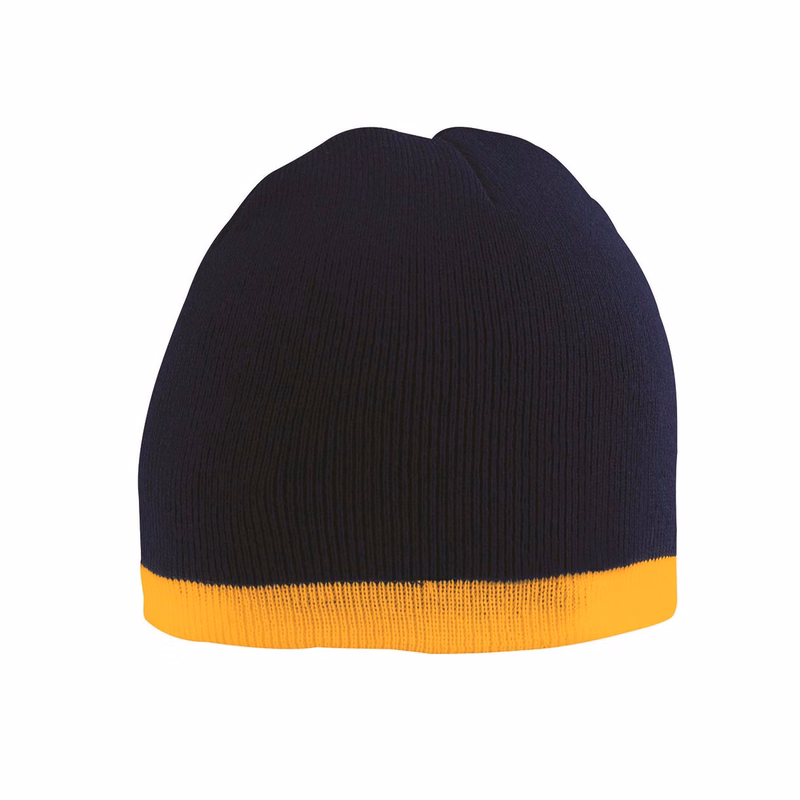 Two-Tone Knit Beanie - 6820