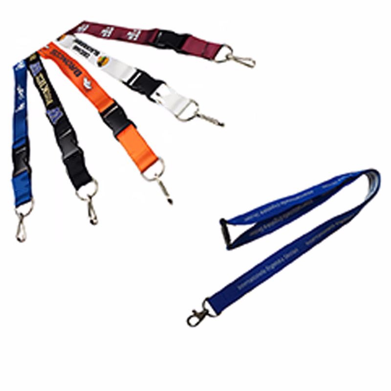 3/4" Custom Screen Printed Lanyard