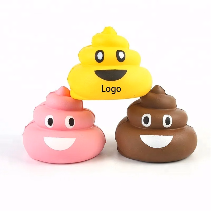 Creative Poop Shape Squeeze Toy Stress Reliever