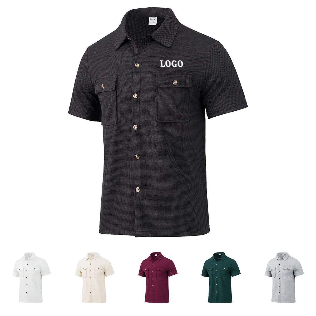 Men's Relaxed Stretch Short Sleeve Shirt 1