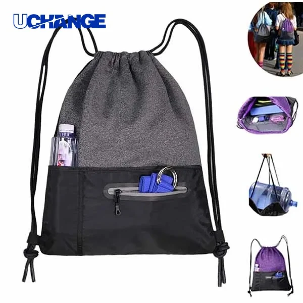 Drawstring Sackpack Gym Bag Lightweight Sports Carry 1