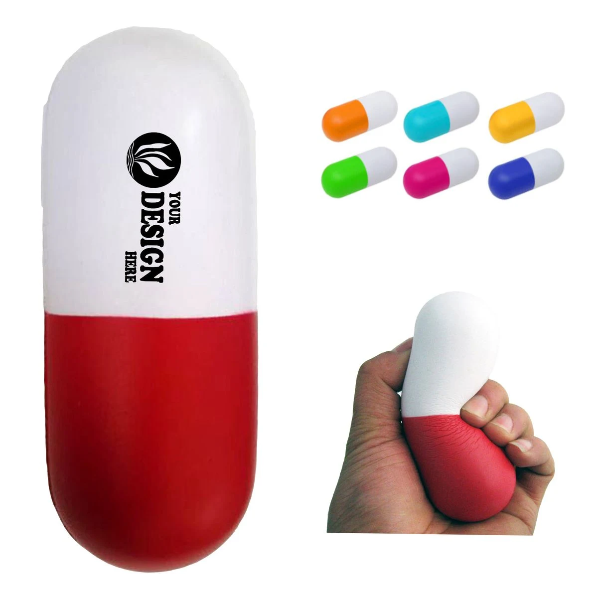 PU Foam Capsule Stress Ball 1