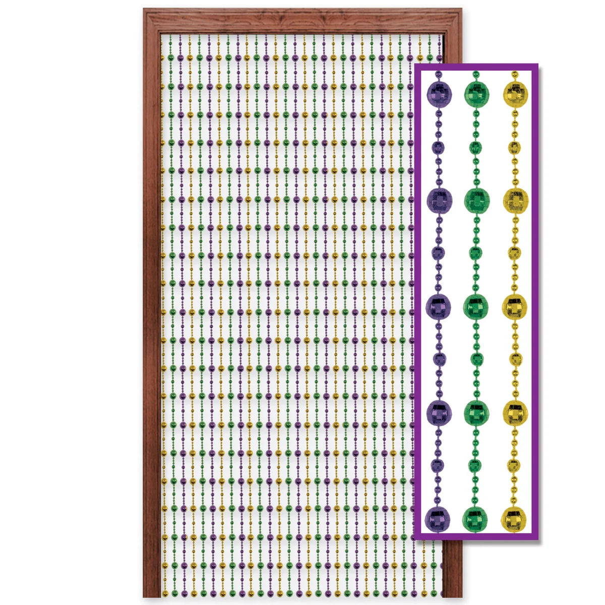 Disco Ball Bead Garland 1