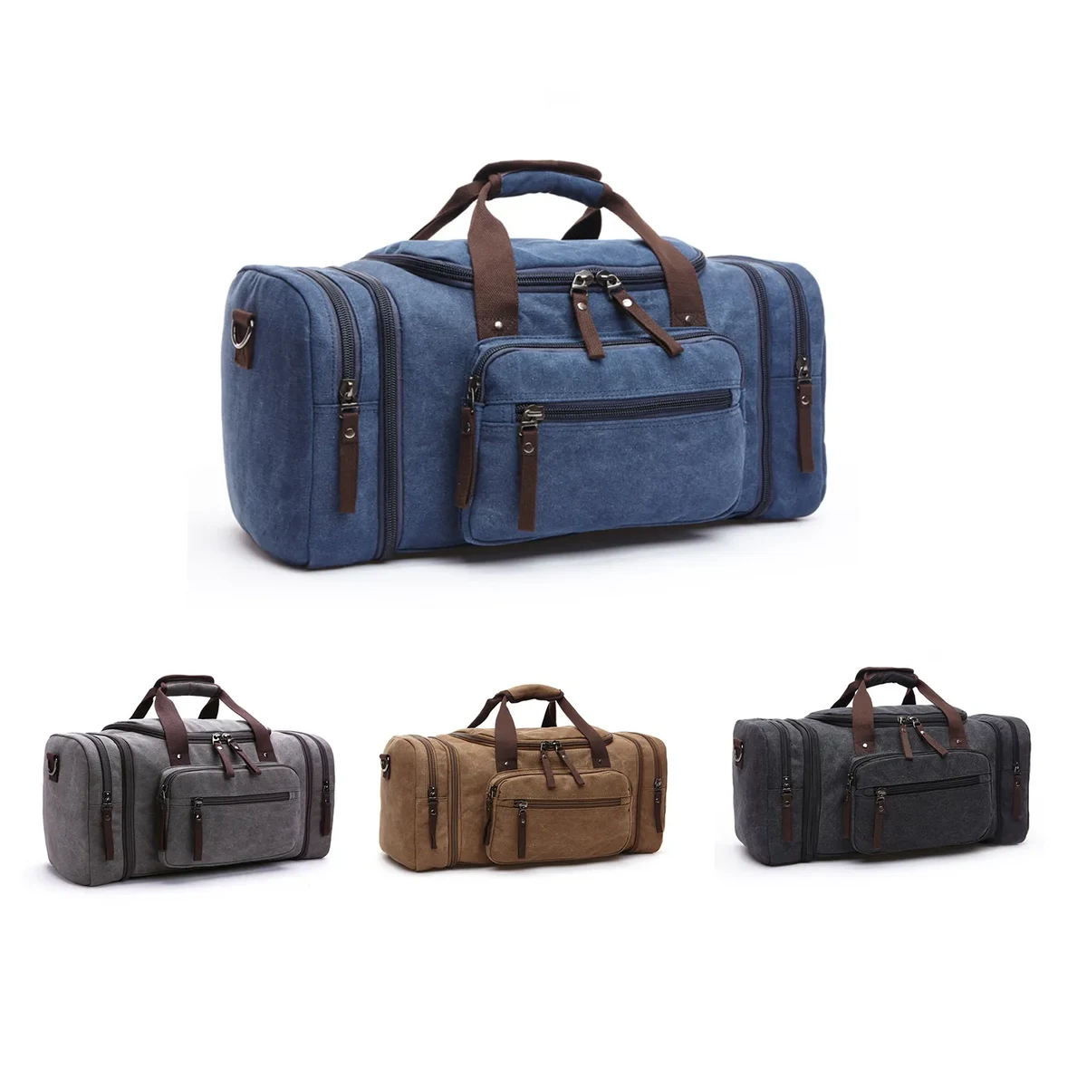 Canvas Duffle Travel Bag 1