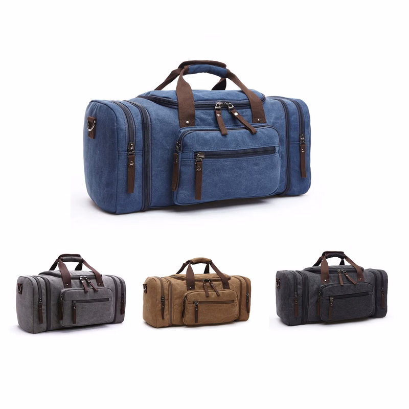 Canvas Duffle Travel Bag