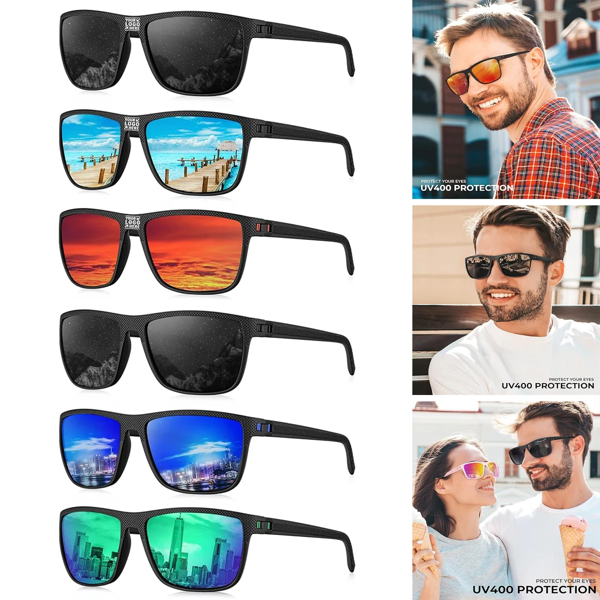UV Protection Driving Fishing Golf Polarized Sunglasses 1