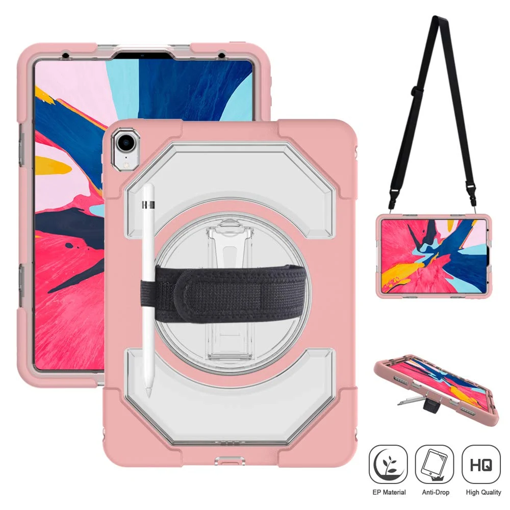 iBank® iPad Pro 11" Protective Rugged Case with Kickstand & Shoulder Strap 1