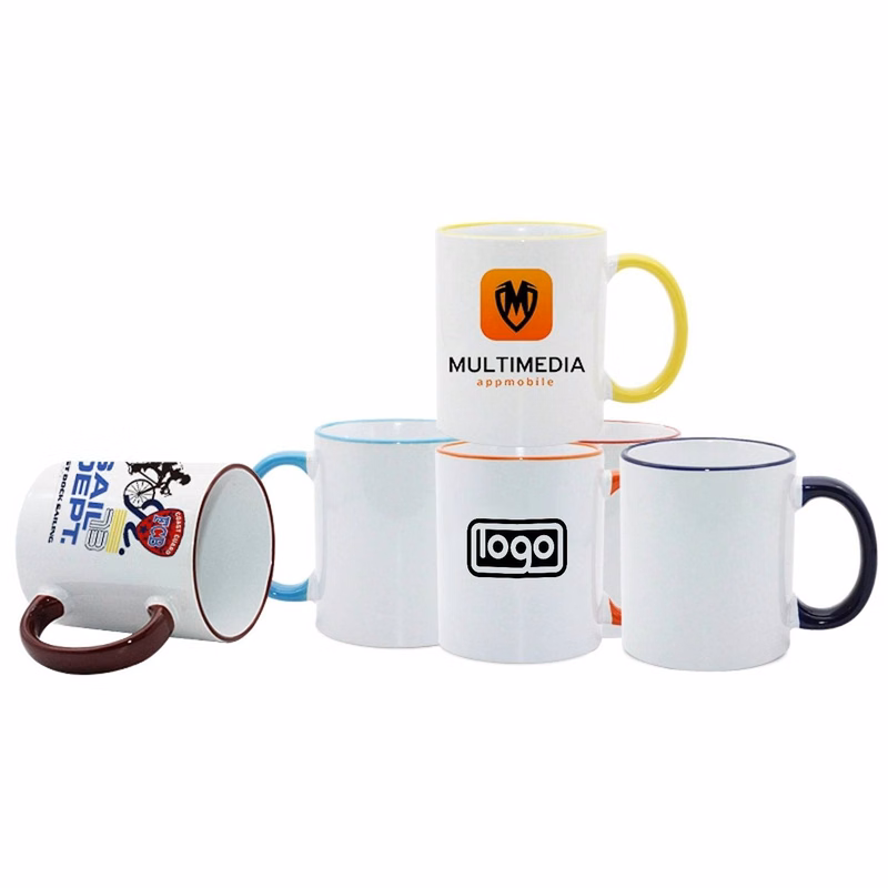 11 oz White Ceramic Sublimation Coffee Mug