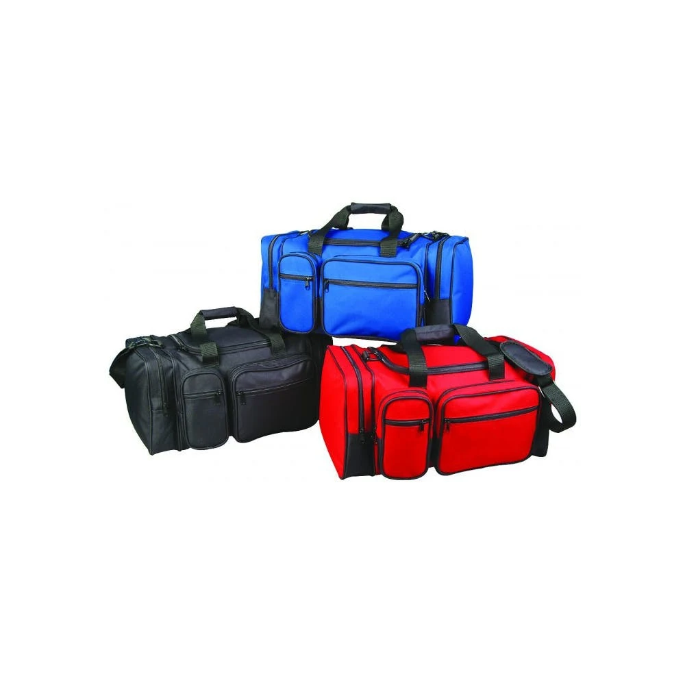 Deluxe Club Sports Duffel Bags - Black 19" 1