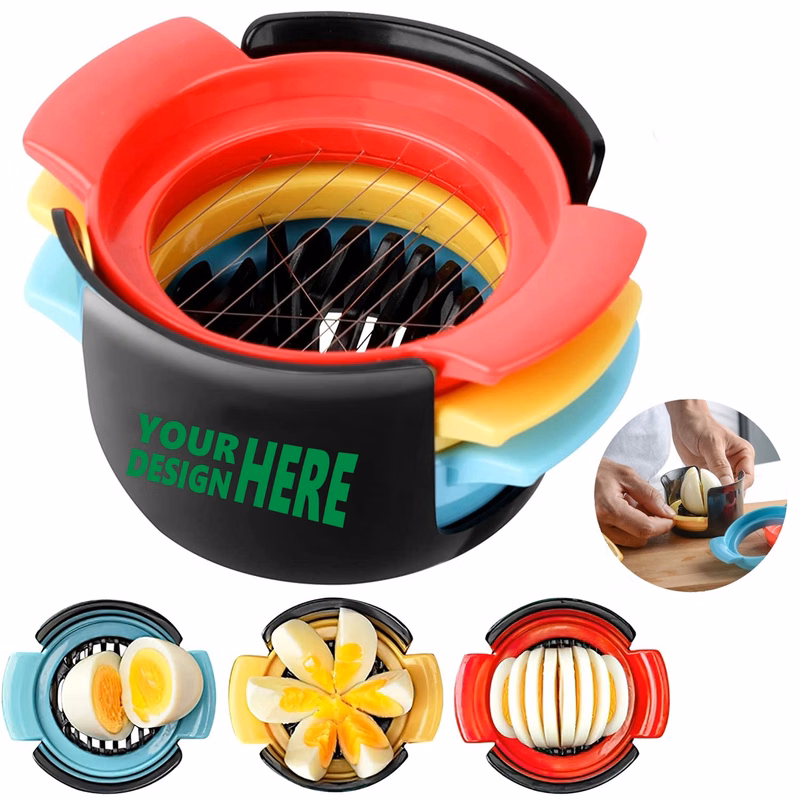 3 In 1 Egg Slicer Cutter MOQ 50PCS