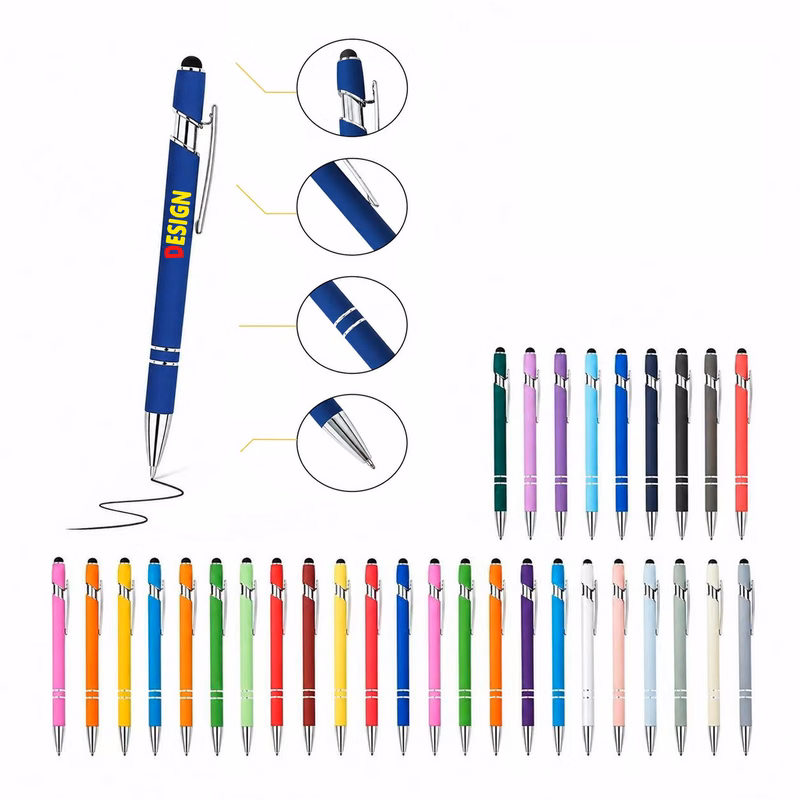 Aluminum Stylus Click Pen
