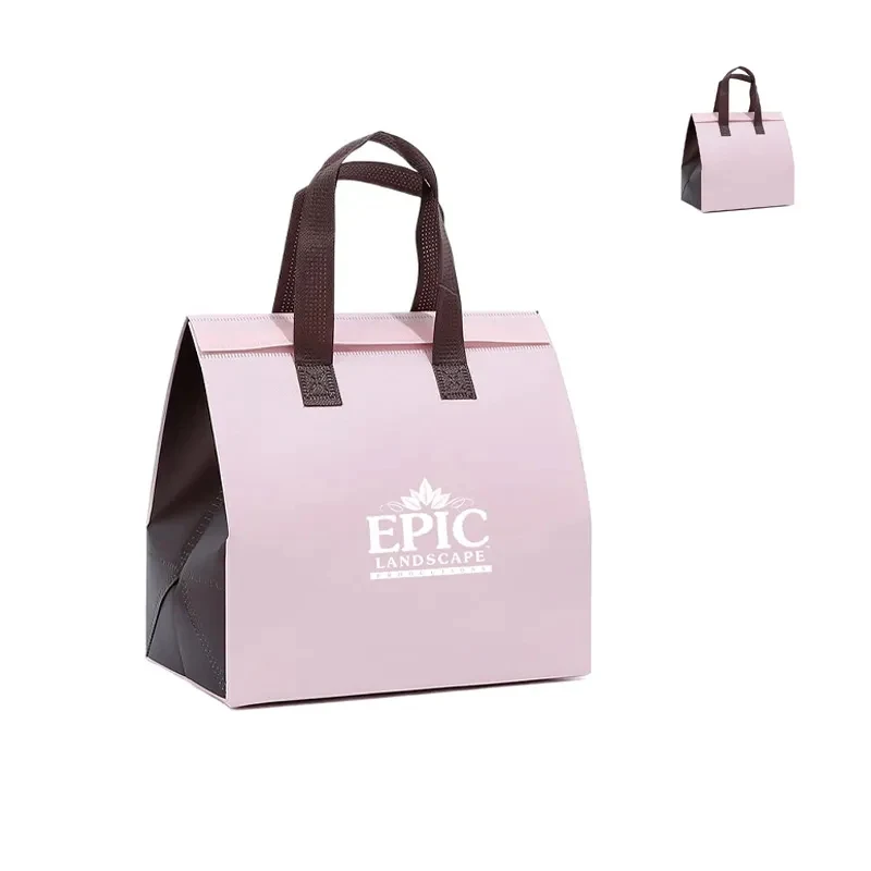 Custom Non-Woven Promotional Insulated Lunch Bag 1