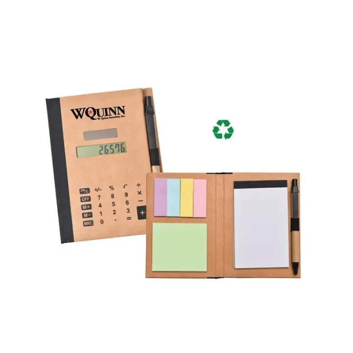 Eco-friendly Calculate Notepad with Sticky Notes (6" x 4") 1