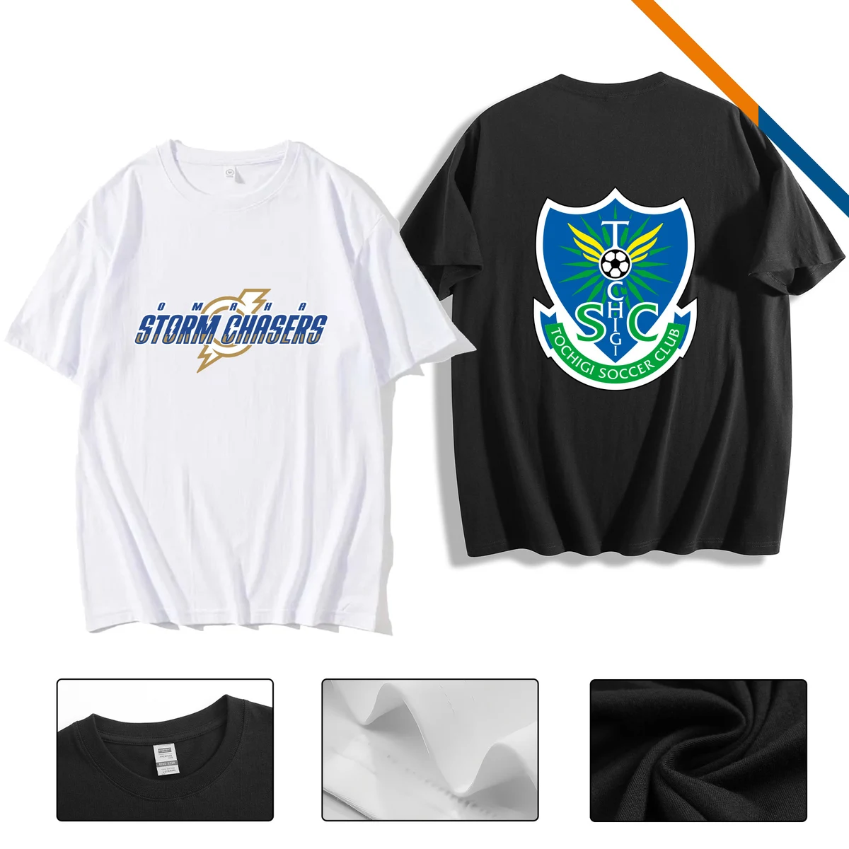 EasyCrew Men's Full Color 180g 100% Cotton T-Shirt 1