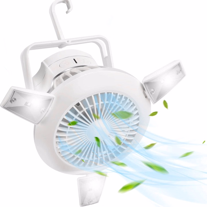Solar Fan With Hanging Hook
