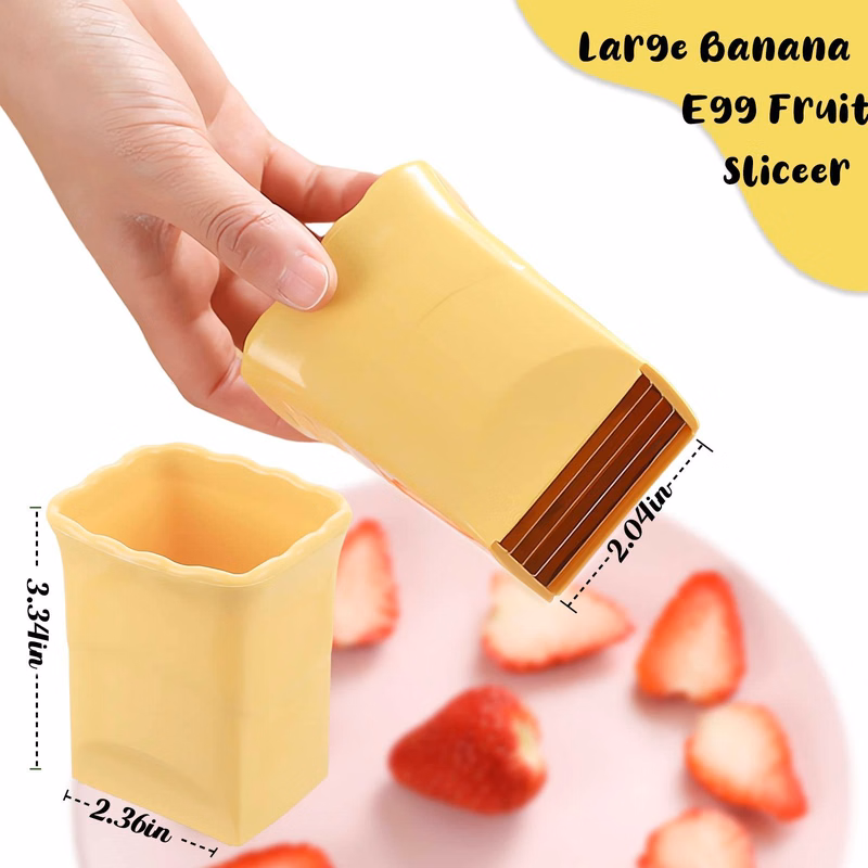 Creative Kitchen Gadget Egg Banana Slicers