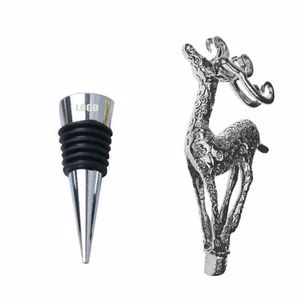Festive Reindeer Wine Stopper Cork For Holiday Celebrations