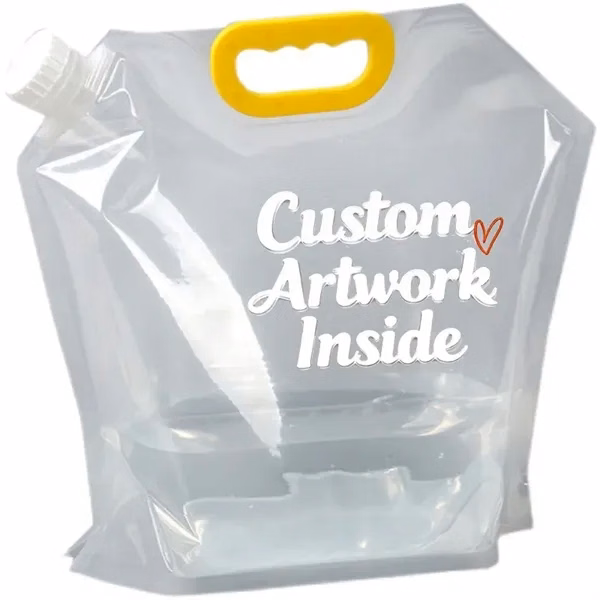 Collapsible Water Container Bag for Work, School and Travel