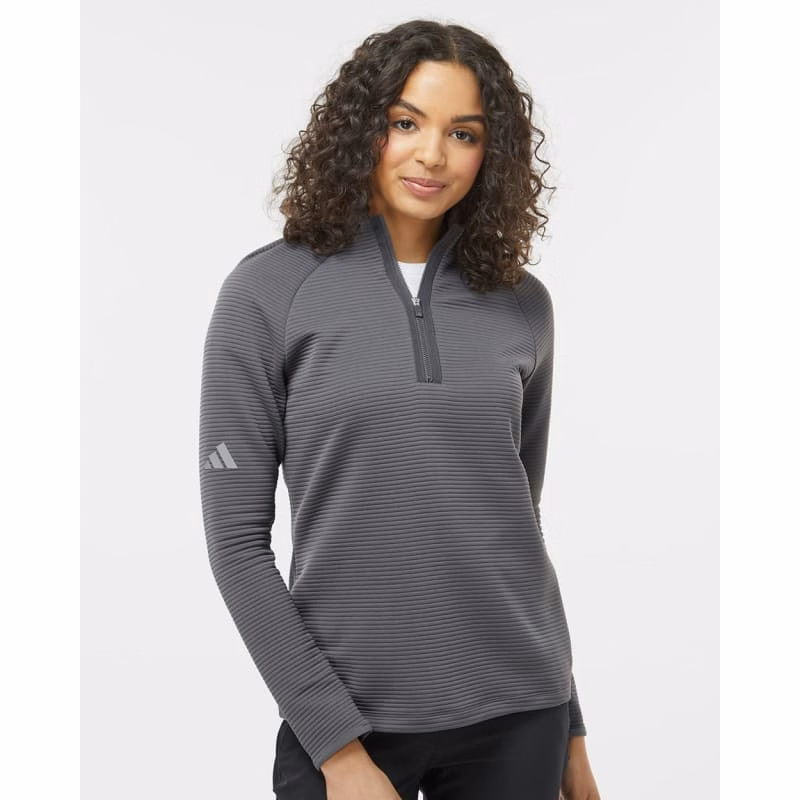 Adidas Women's Spacer Quarter-Zip Pullover - A589