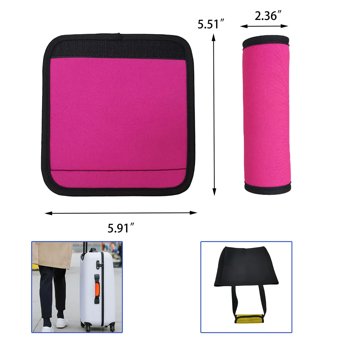 Handle Wrap for Luggage MOQ 50 1