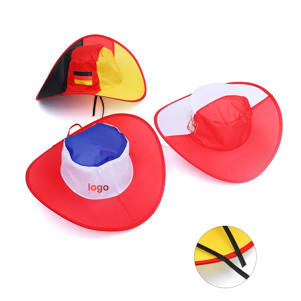 Foldable Fan Hat 1