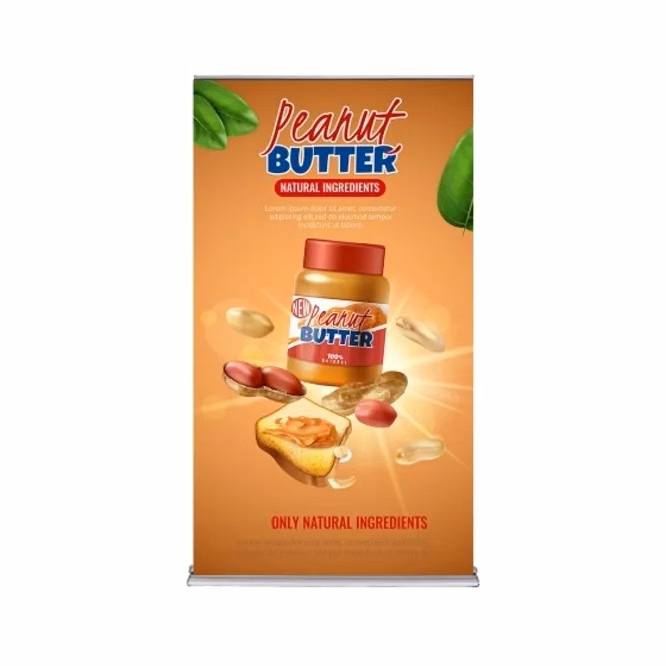 Silverstep 48'' Retractable Banner Stand Package (48" x 84")