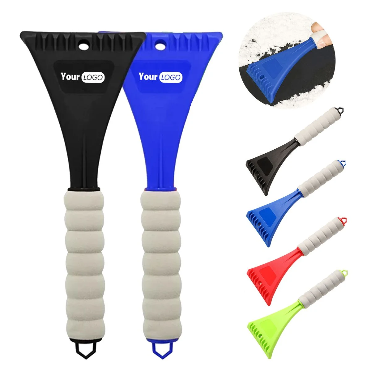 Ice Scraper with Foam Handle 1