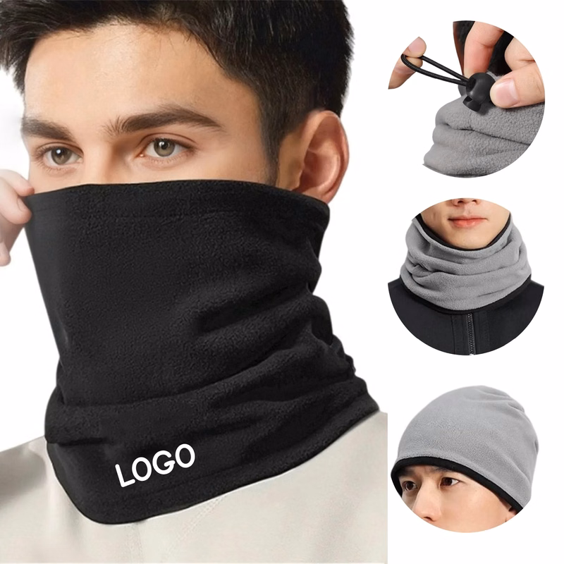 Winter Cycling Fleece Face Mask Neck Warmer