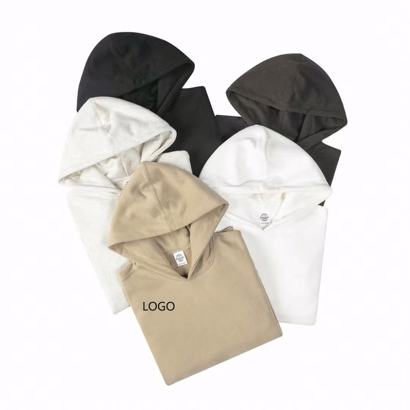 520G 100% Cotton Pullover American Hoodie